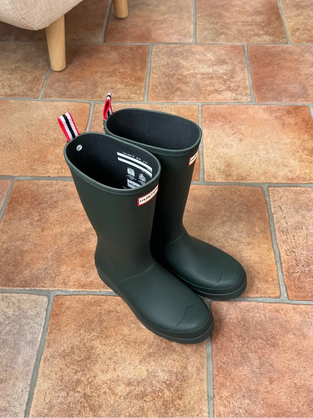 Hunter women’s play talk rain boots